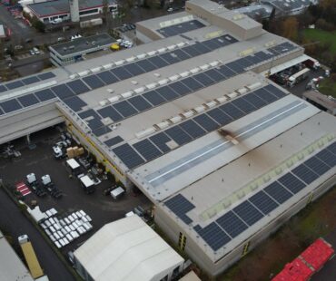 660 kWpeak Solaranlage bei Bär Cargolift, Heilbronn